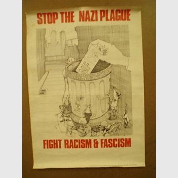 035882 Poster STOP THE NAZI PLAGUE £10.00